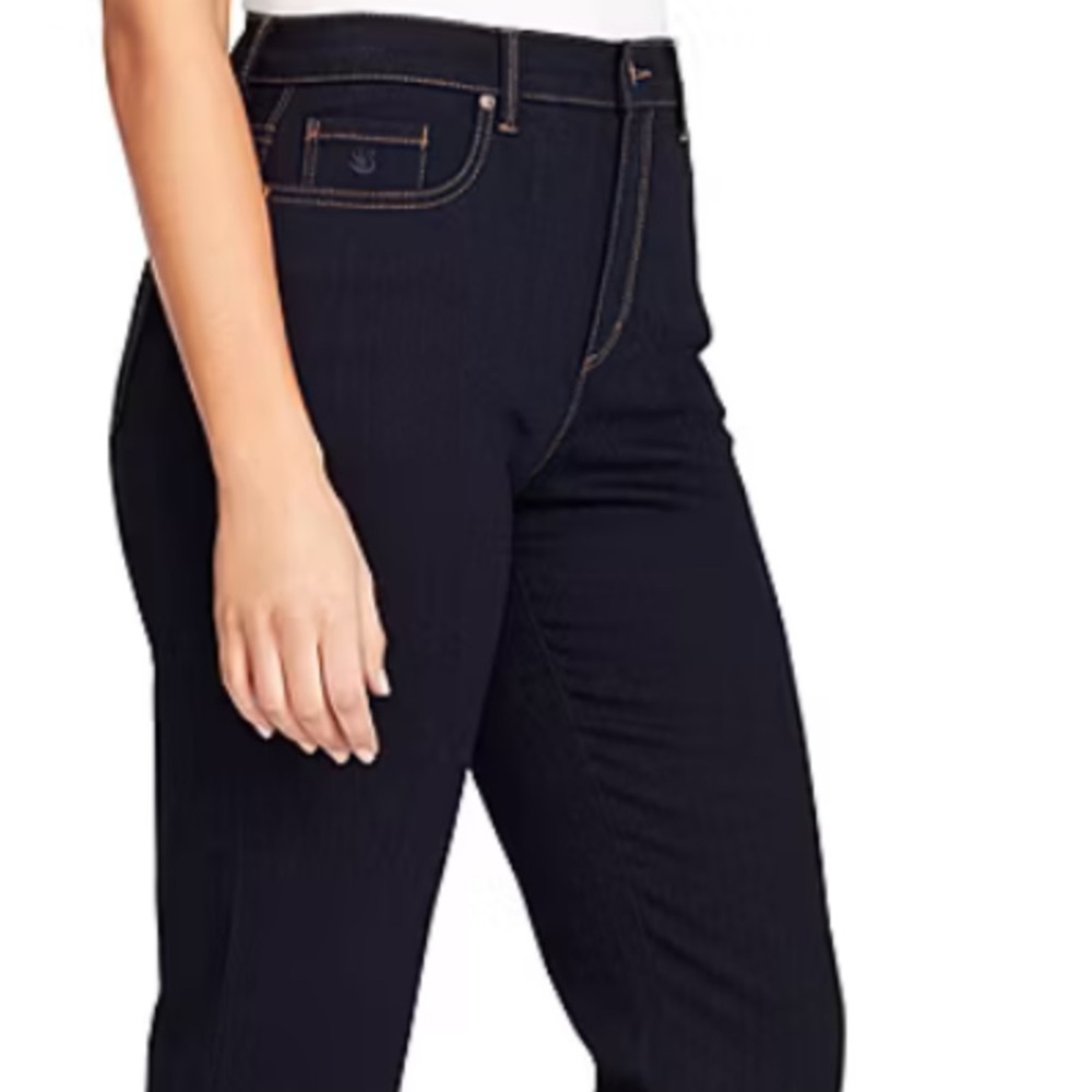 NWOT Gloria Vanderbilt Amanda Stretch Fabric High Rise Straight Leg